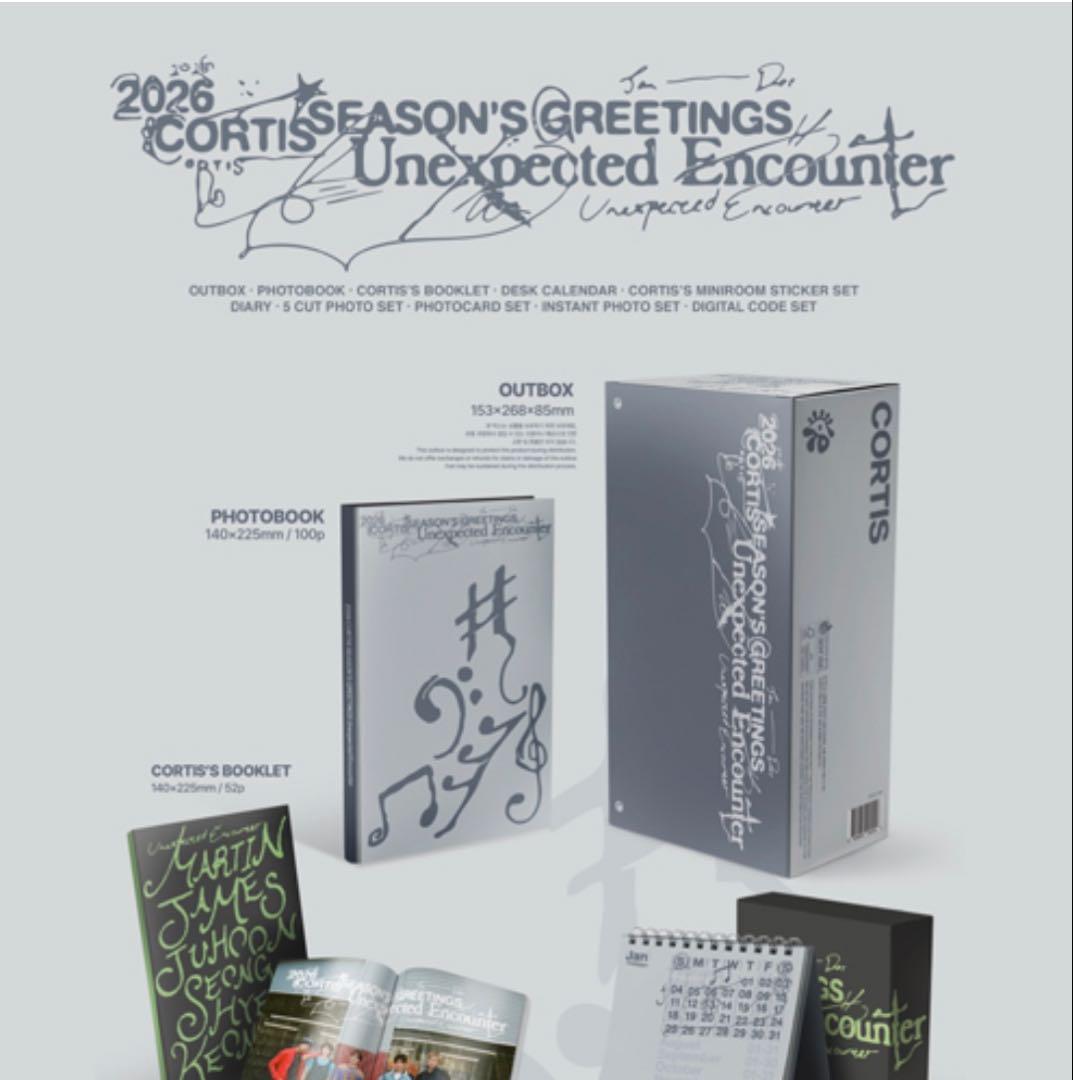 CORTIS SEASON'S GREETINGS 2026 シーグリ