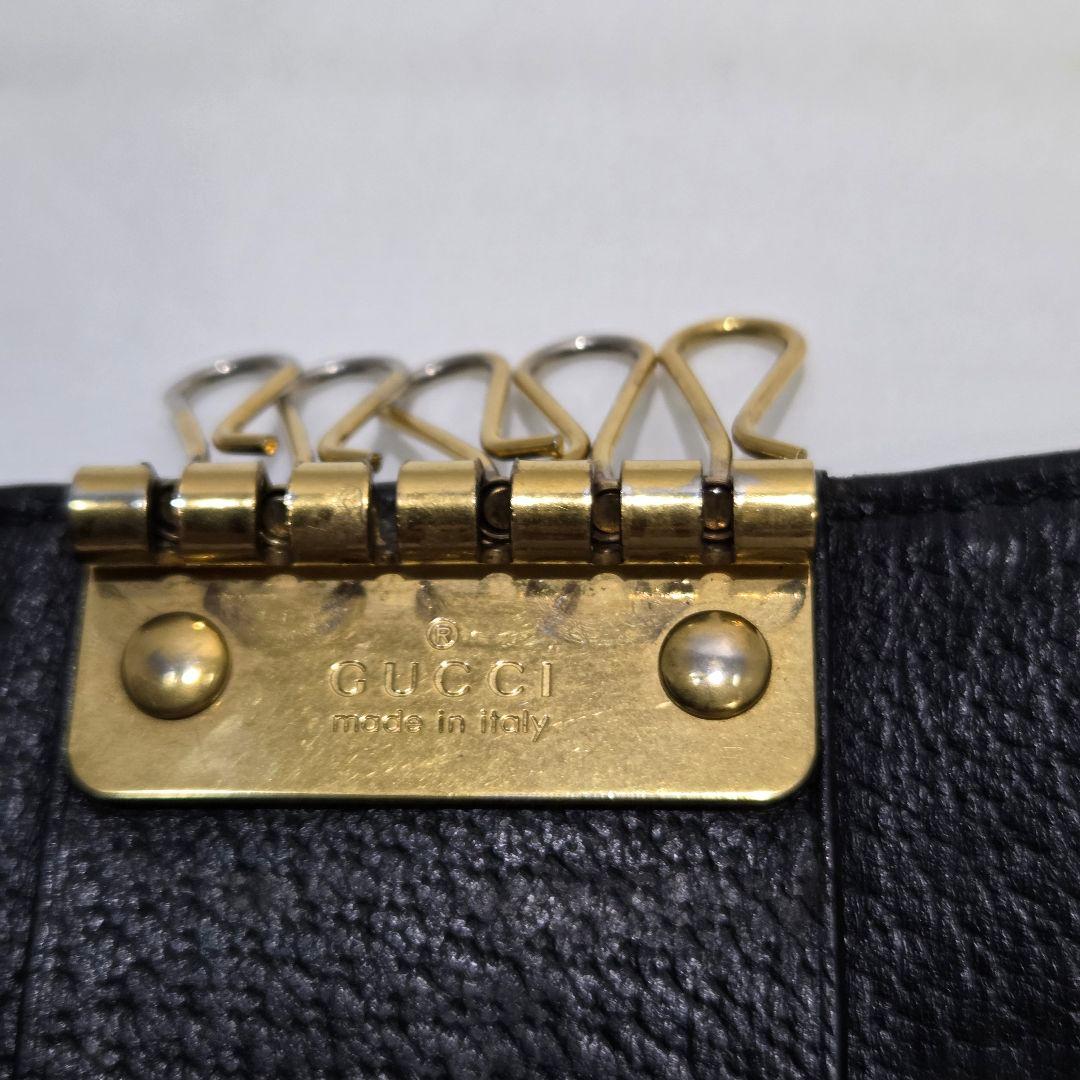 希少✨　GUCCI グッチ キーケース 6連 アニマリエ ビー 蜂 ブラック 黒