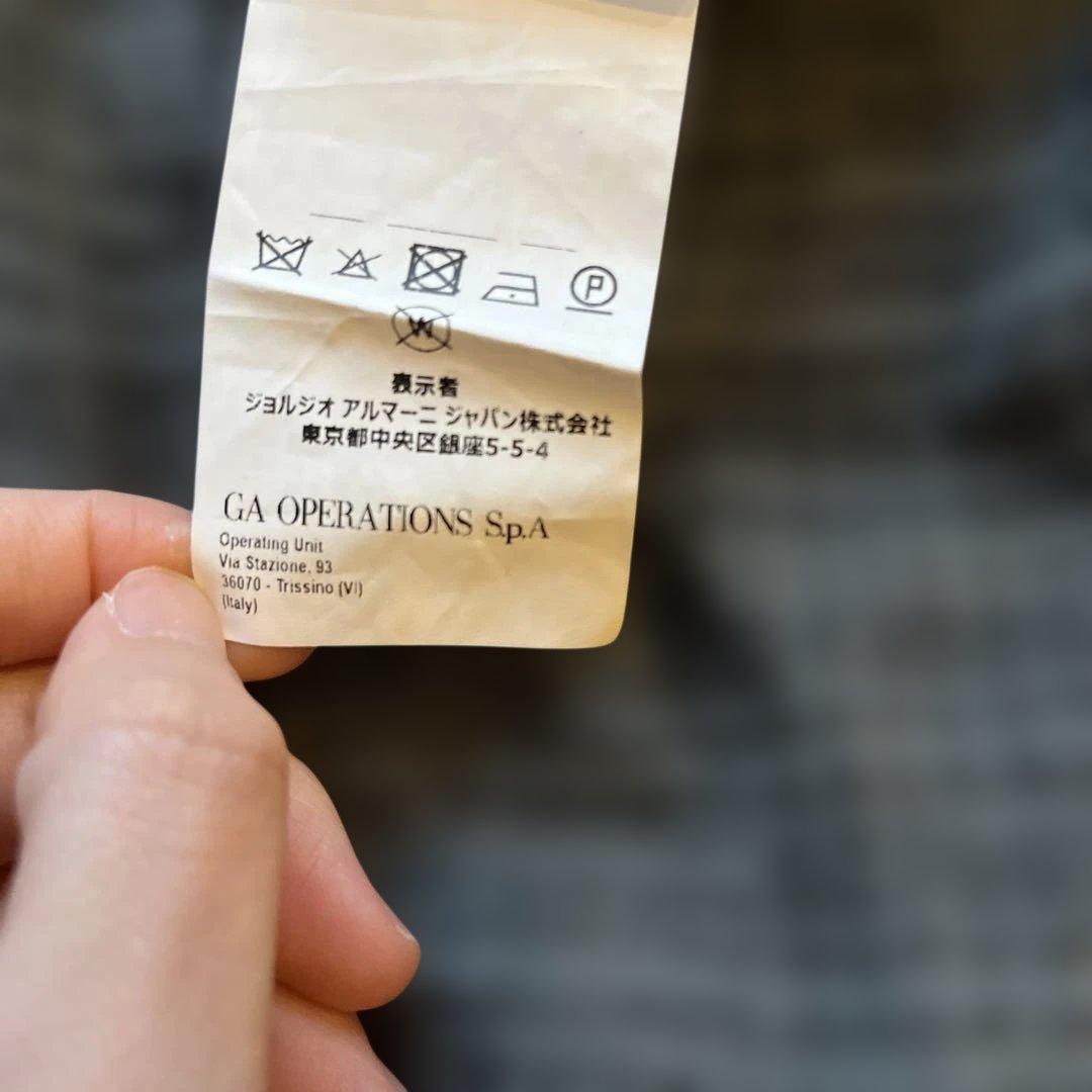 EMPORIO ARMANI カジュアルジャケット グレー