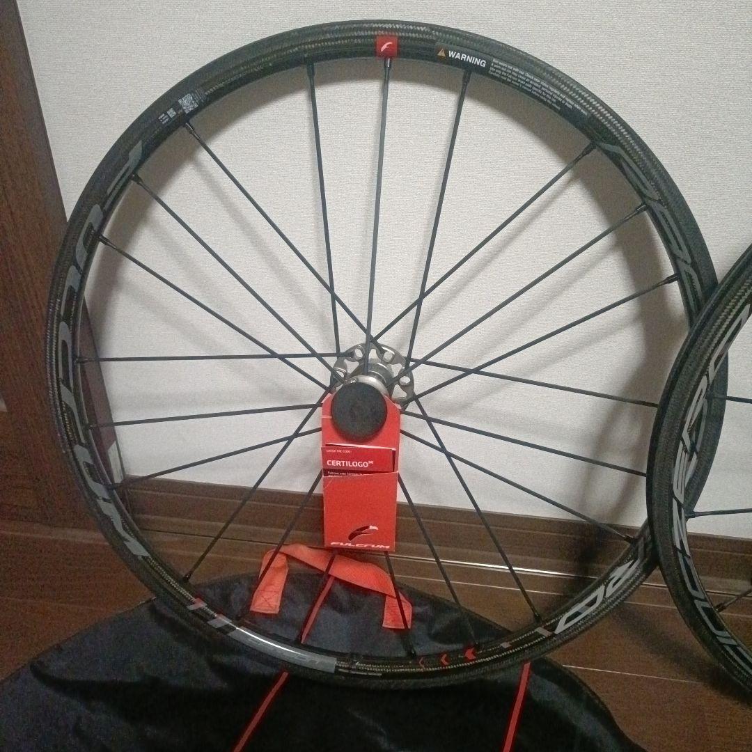 フルクラムレーシングゼロカーボン AC3 リムブレーキ　走行100km以下