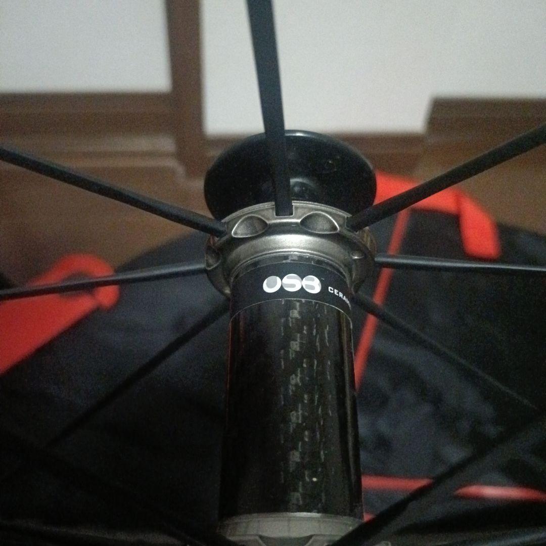 フルクラムレーシングゼロカーボン AC3 リムブレーキ　走行100km以下