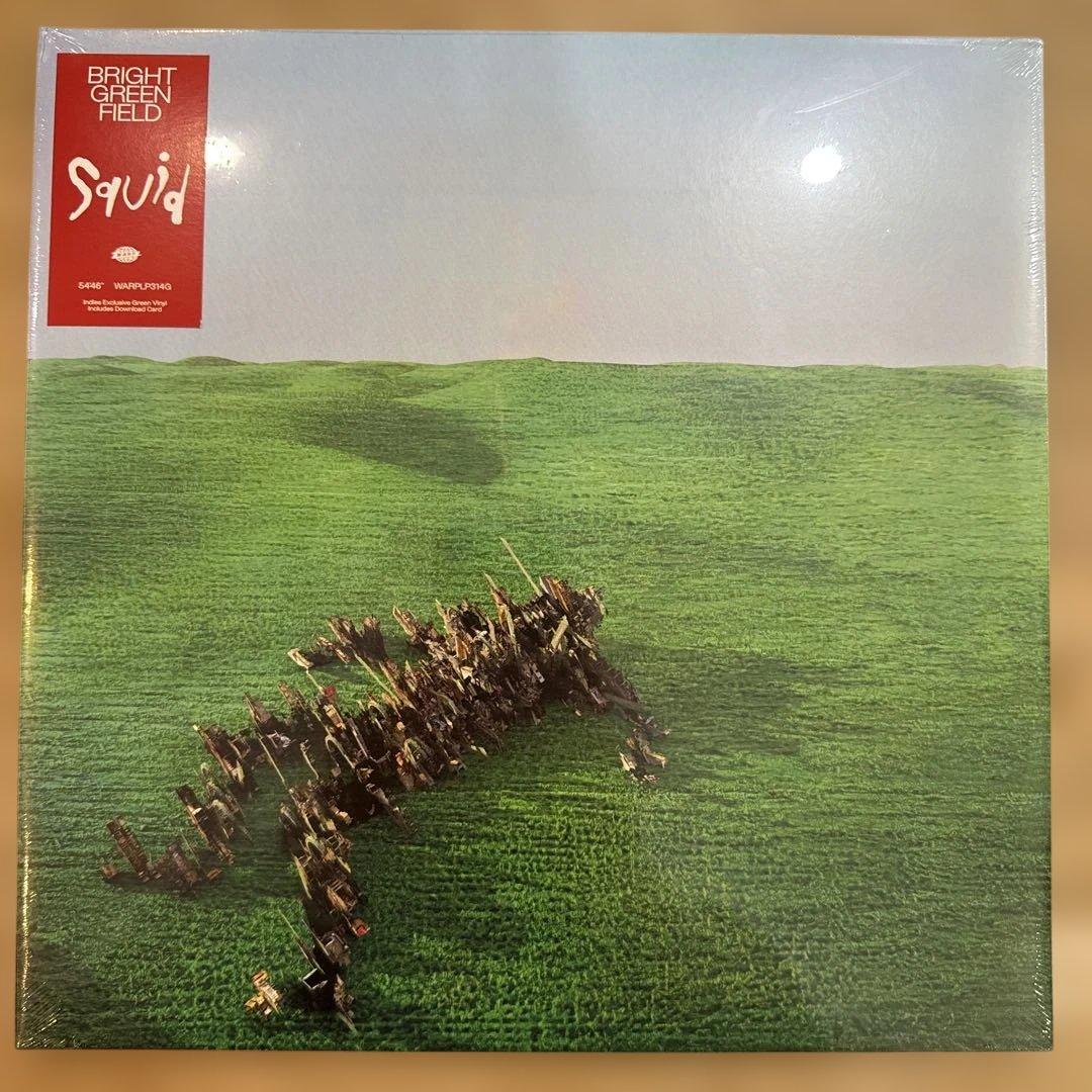 Squid \"Bright Green Field\" 新品レコード 2LP