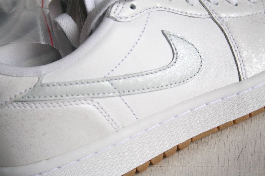 26cm ナイキ エア ジョーダン 1 LOW G ホワイト/ピュアプラチナム