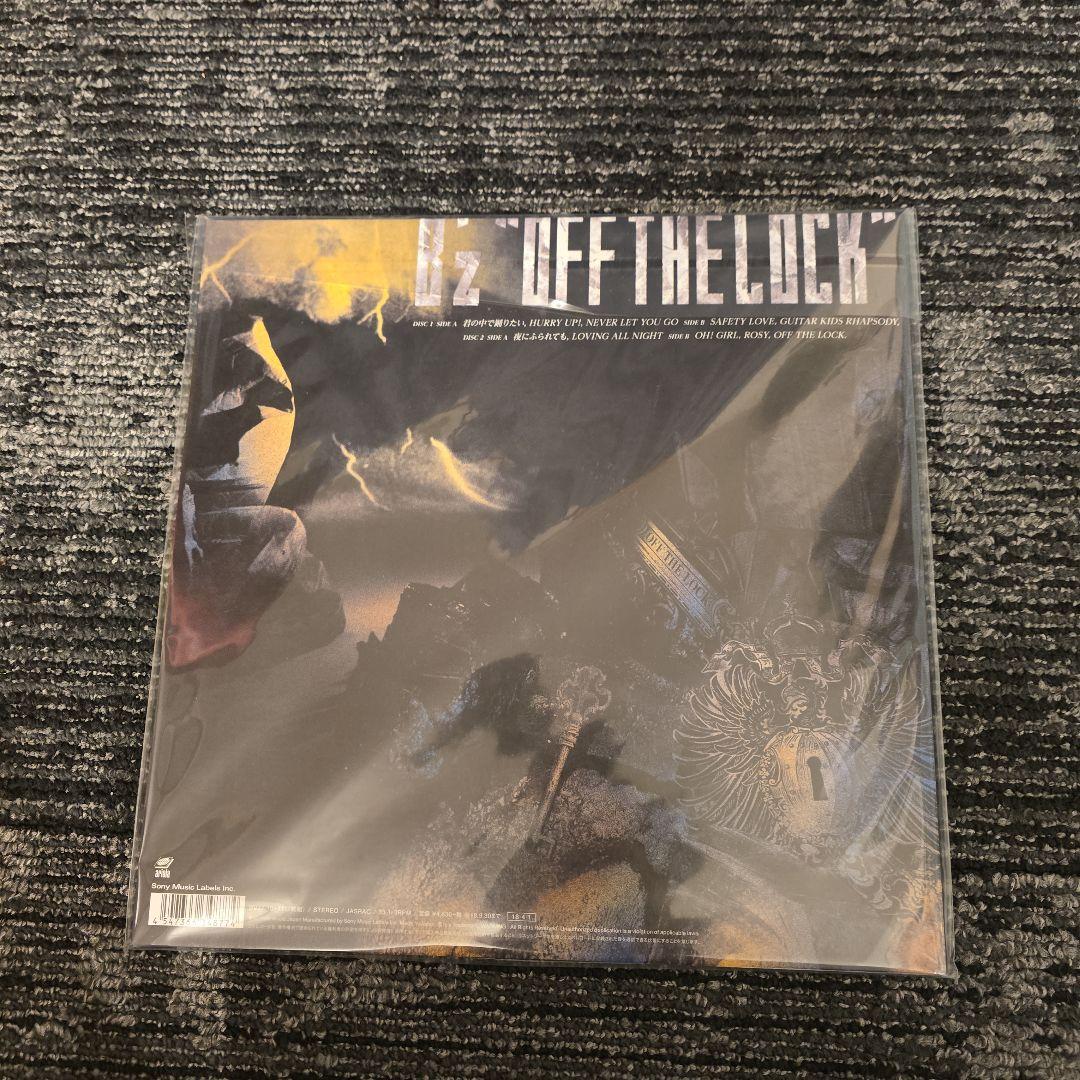 B'z「OFF THE LOCK」レコード