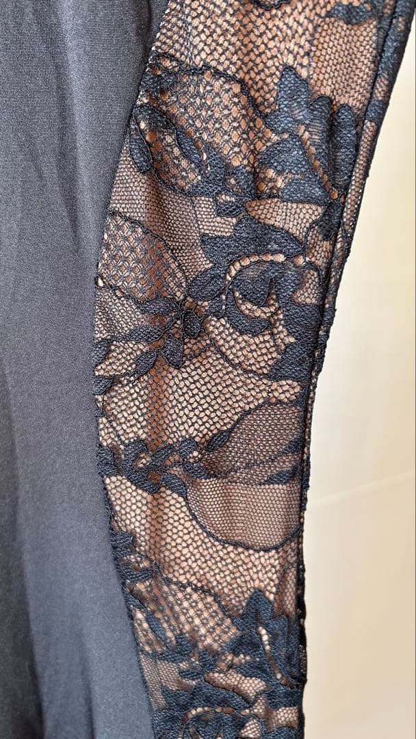 社交ダンス　レース デザイン ワンピース