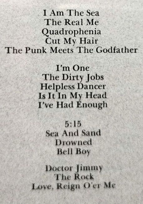 『ＴＨＥ ＷＨＯ／ＱＵＡＤＲＯＰＨＥＮＩＡ』２枚組・米国盤【未開封品ＬＰ】