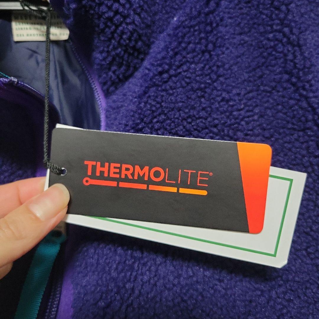 〈値下げ中〉　L.L.Bean　ベスト　ボアフリース　シンチラ　パープル