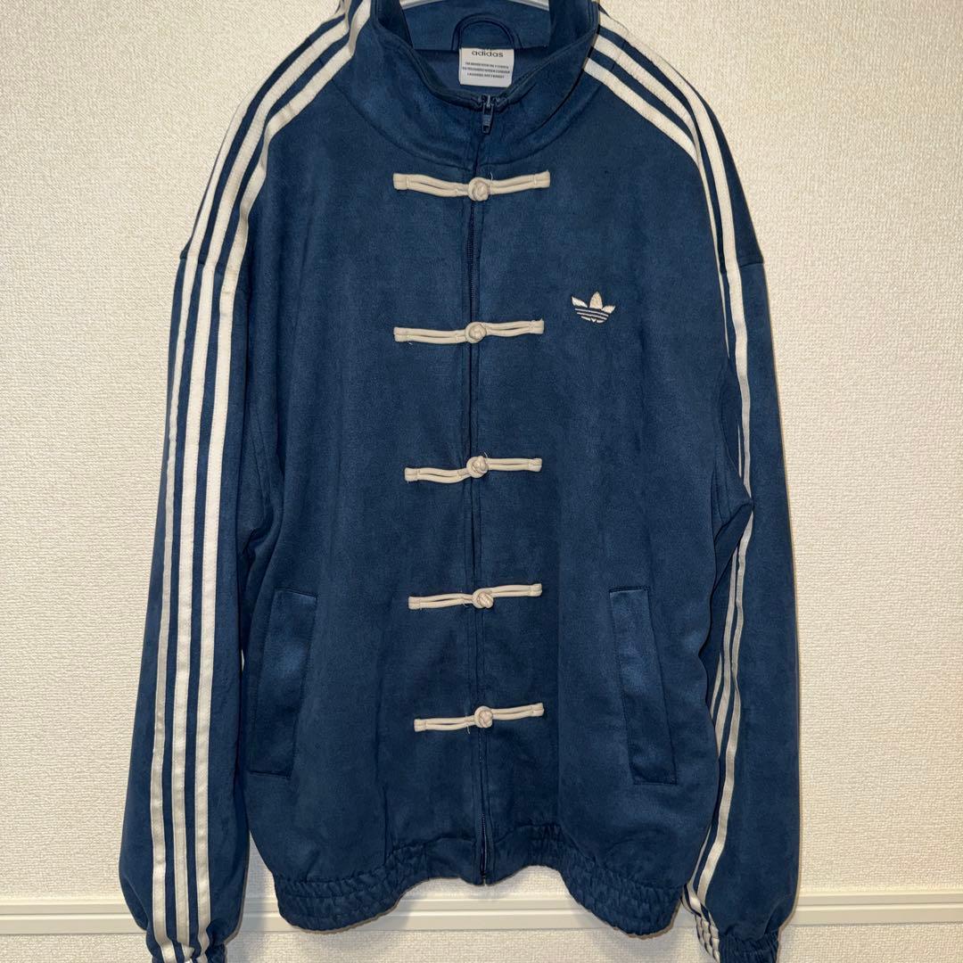 Adidas Mサイズ 中国限定 巳年 チャイナトラックジャケットブルー正規品