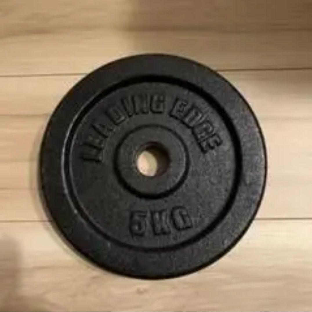 LEADING EDGE ウエイトプレート 5KG 4枚セット