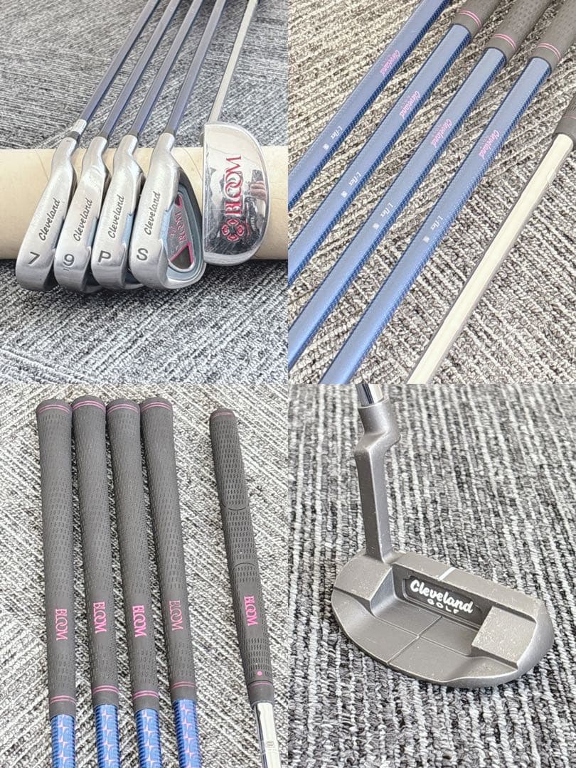美品❗️超豪華❗クリーブランド BLOOM 初心者 レディース ゴルフクラブセット