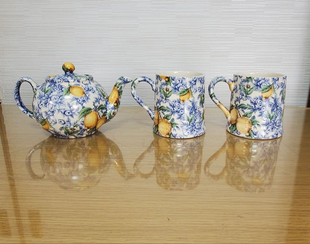 Heron Cross Pottery 伝統的な英国式ティーセット