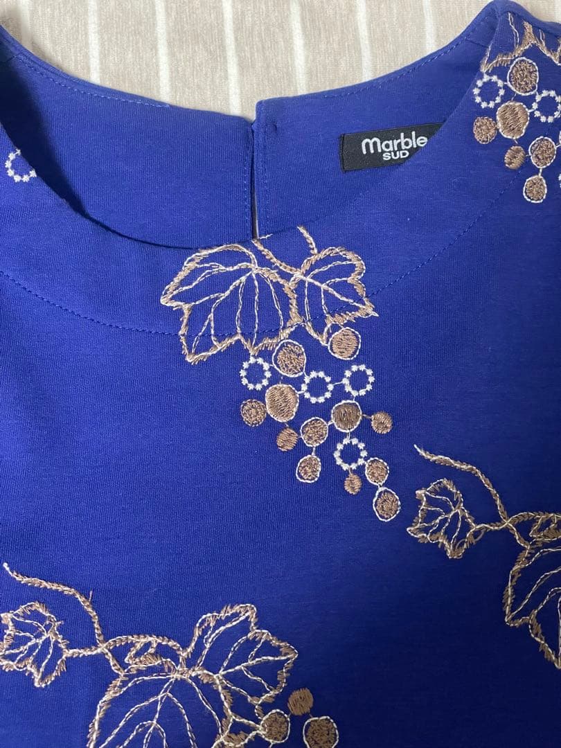 marble SUD 刺繍ワンピース