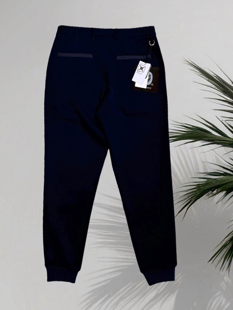 【新品】V12 LEON ゴルフ　メンズ　ロングパンツ　ネイビー