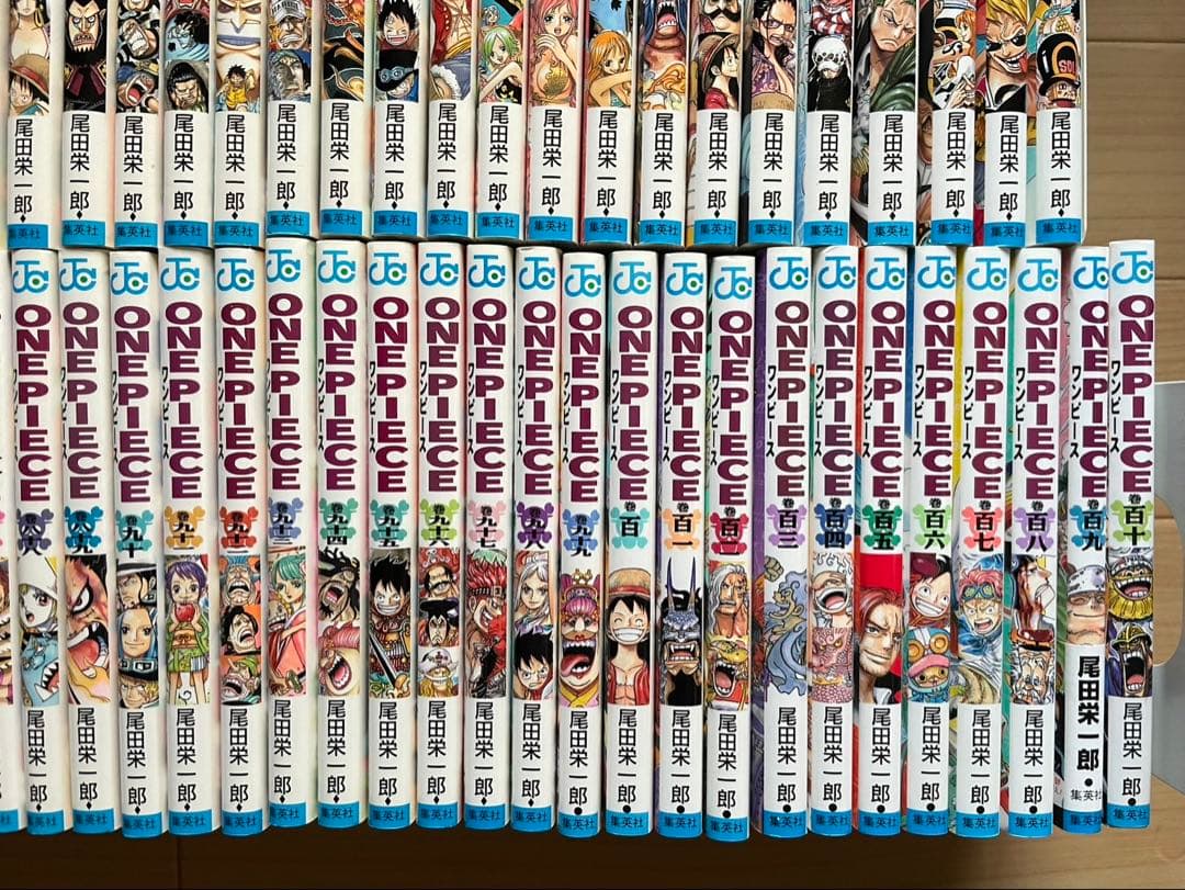 希少　1巻以外全巻初版 ONE PIECE 1〜111巻　全巻セット　ワンピース