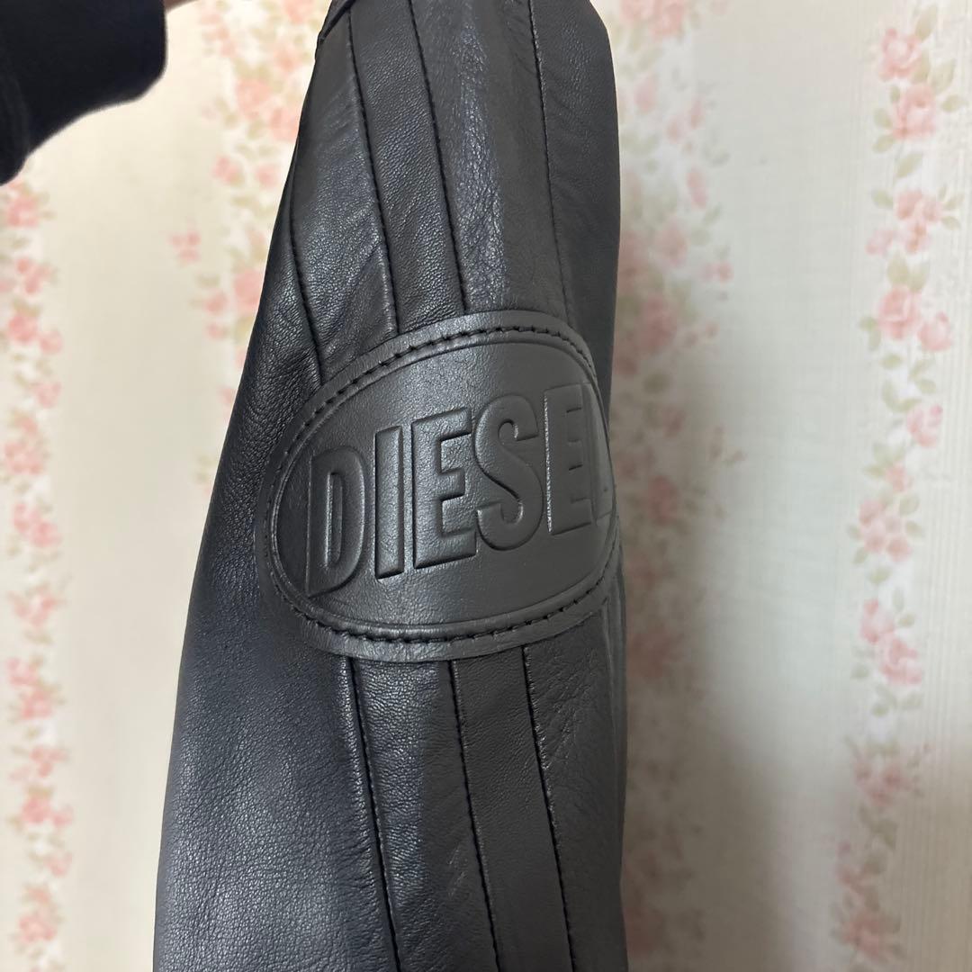 DIESEL 黒 ライダースジャケット
