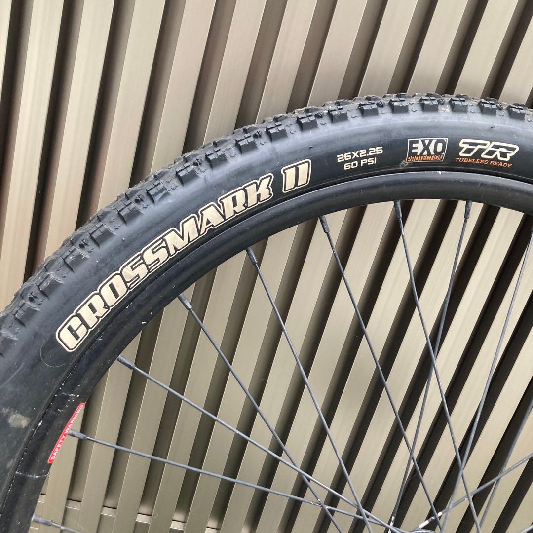 MTB フロントホイール&タイヤ