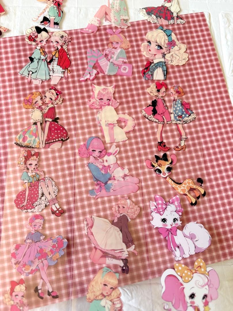 pu 新作 kawaii PETテープ 5種 マステ シール