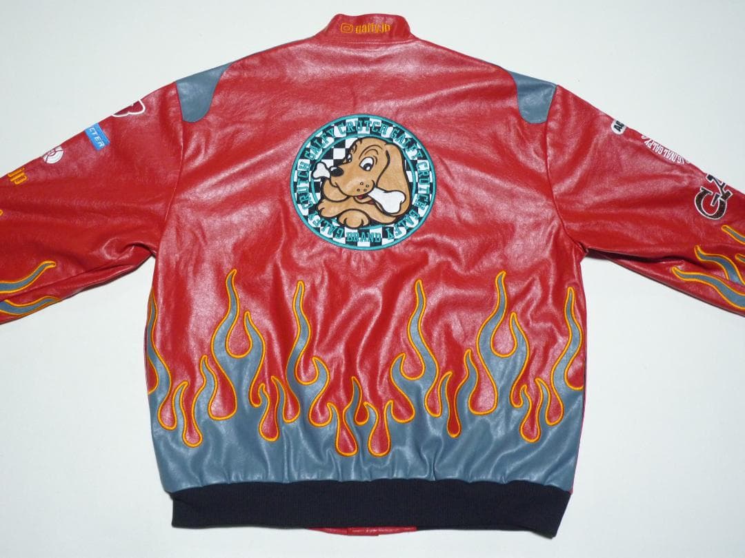 Cima　ガルフィー　レーシングジャケット　フェイクレザー　XL