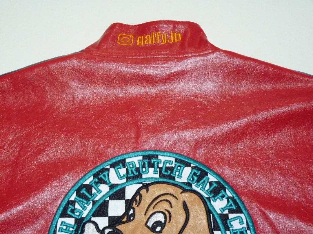 Cima　ガルフィー　レーシングジャケット　フェイクレザー　XL