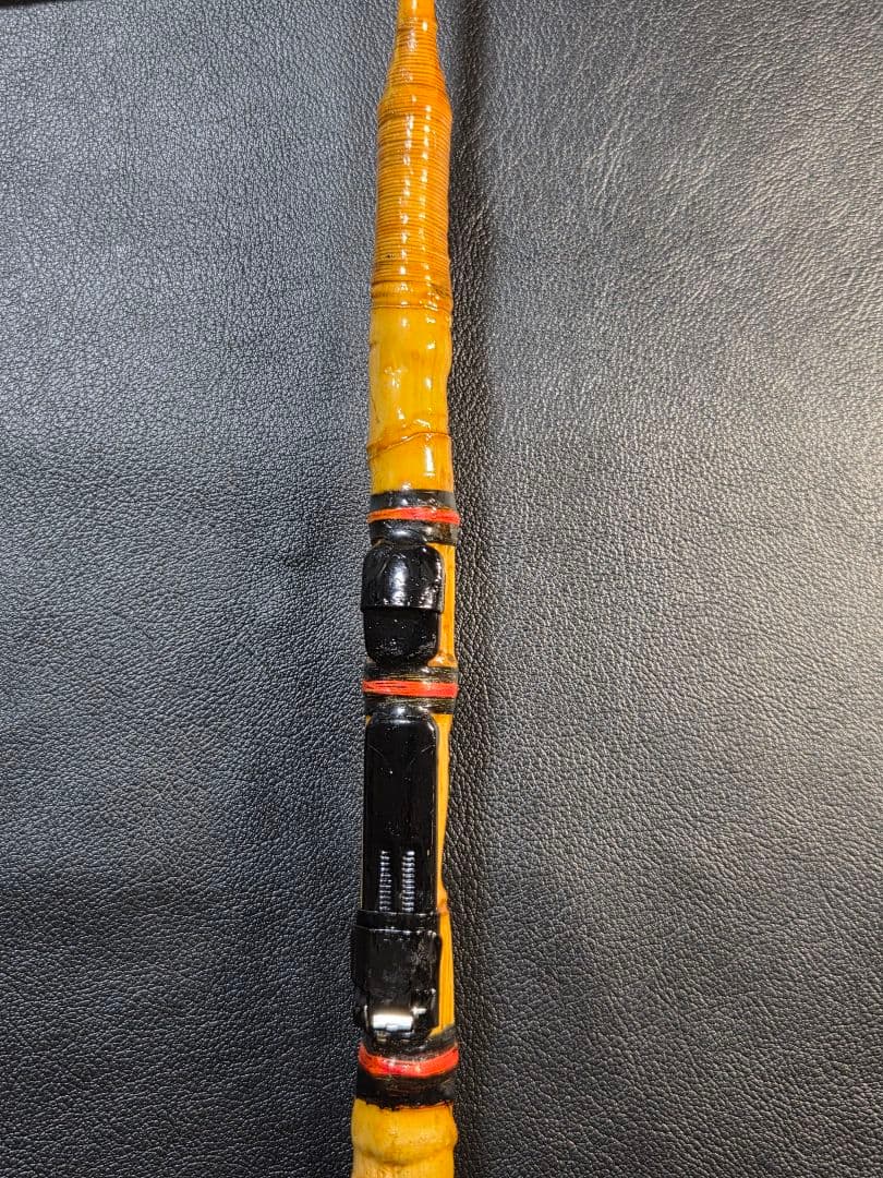 船竿 ハンドメイド バンブーロッド１本 キス竿 エギングロッド用に