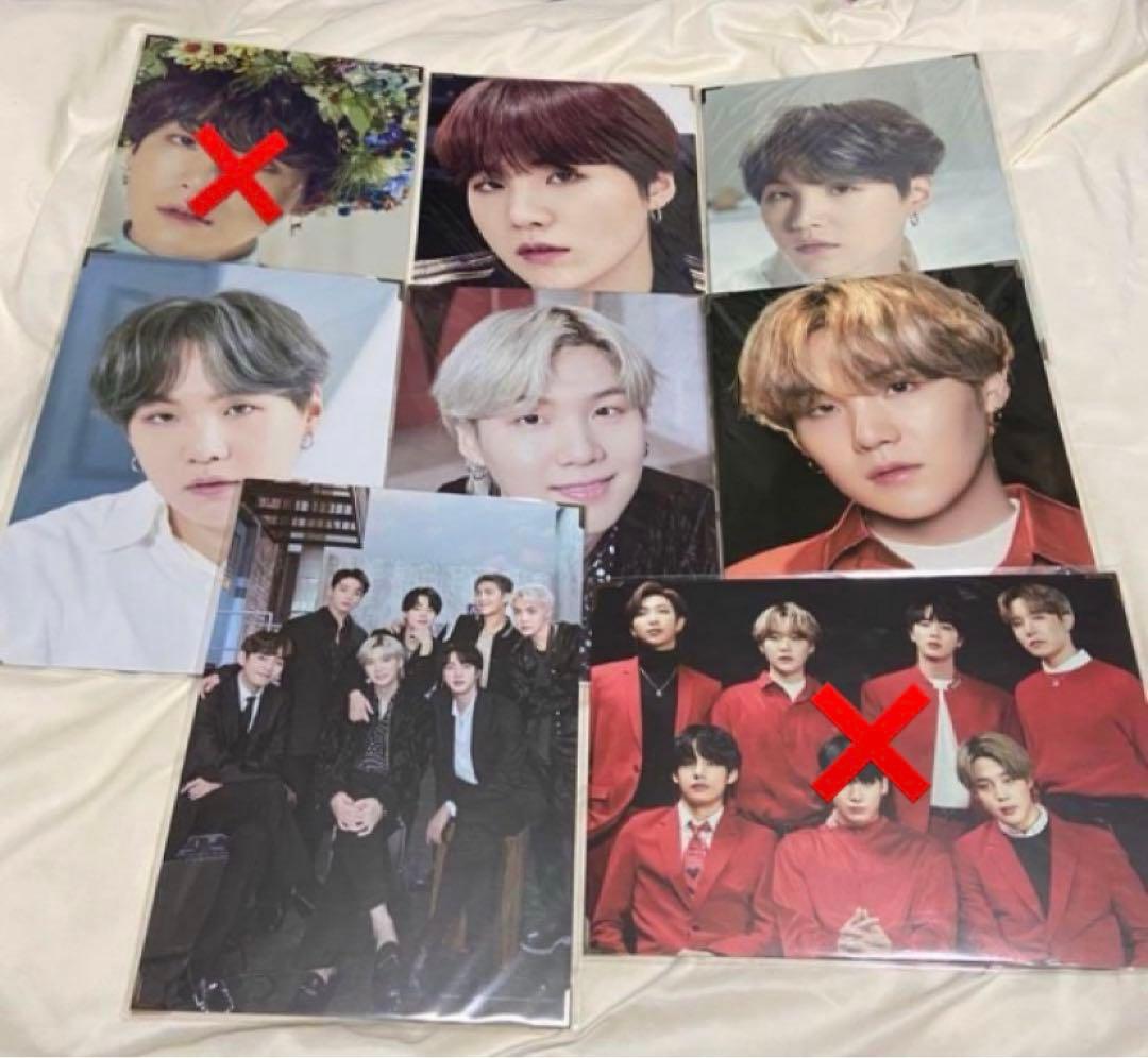 防弾少年団 BTS ユンギ トレカ うちわ プレミアム ミニフォト まとめ売り