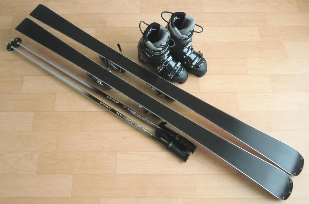 ■■最終特価■送料無料■メンズスキーセット■板170靴28-28.5■WAX済■