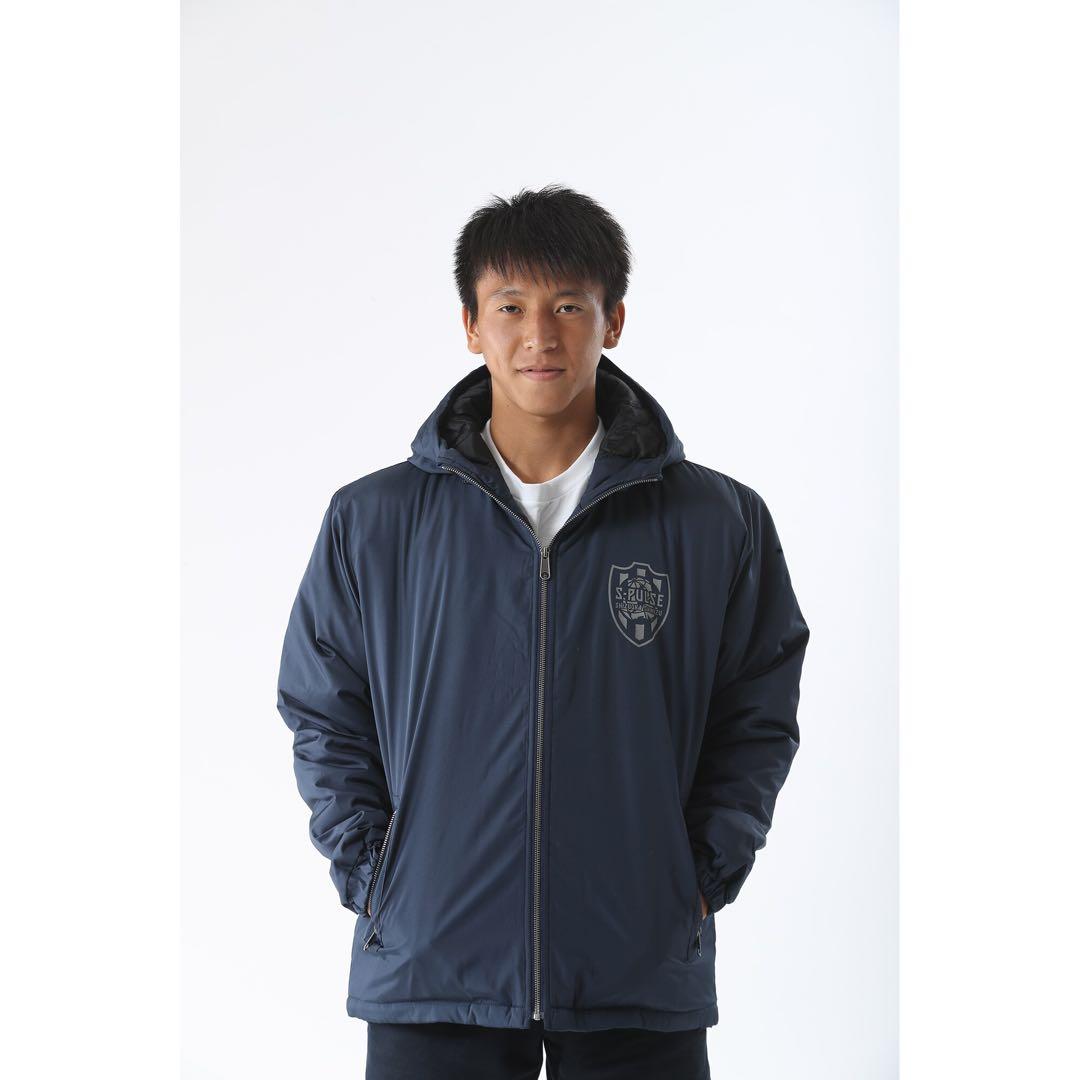 清水エスパルス　リフレクトプリント 中綿ウーブン フルジップジャケット