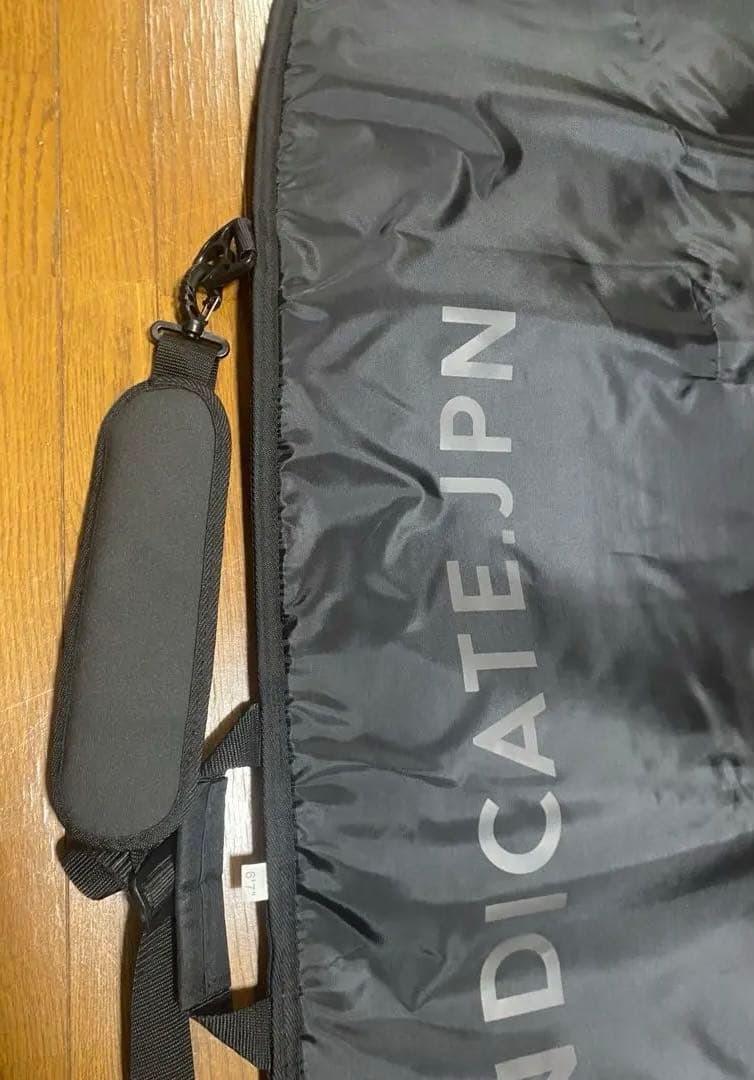 【美品】SYNDICATE.JPN サーフボードケース 黒6'7