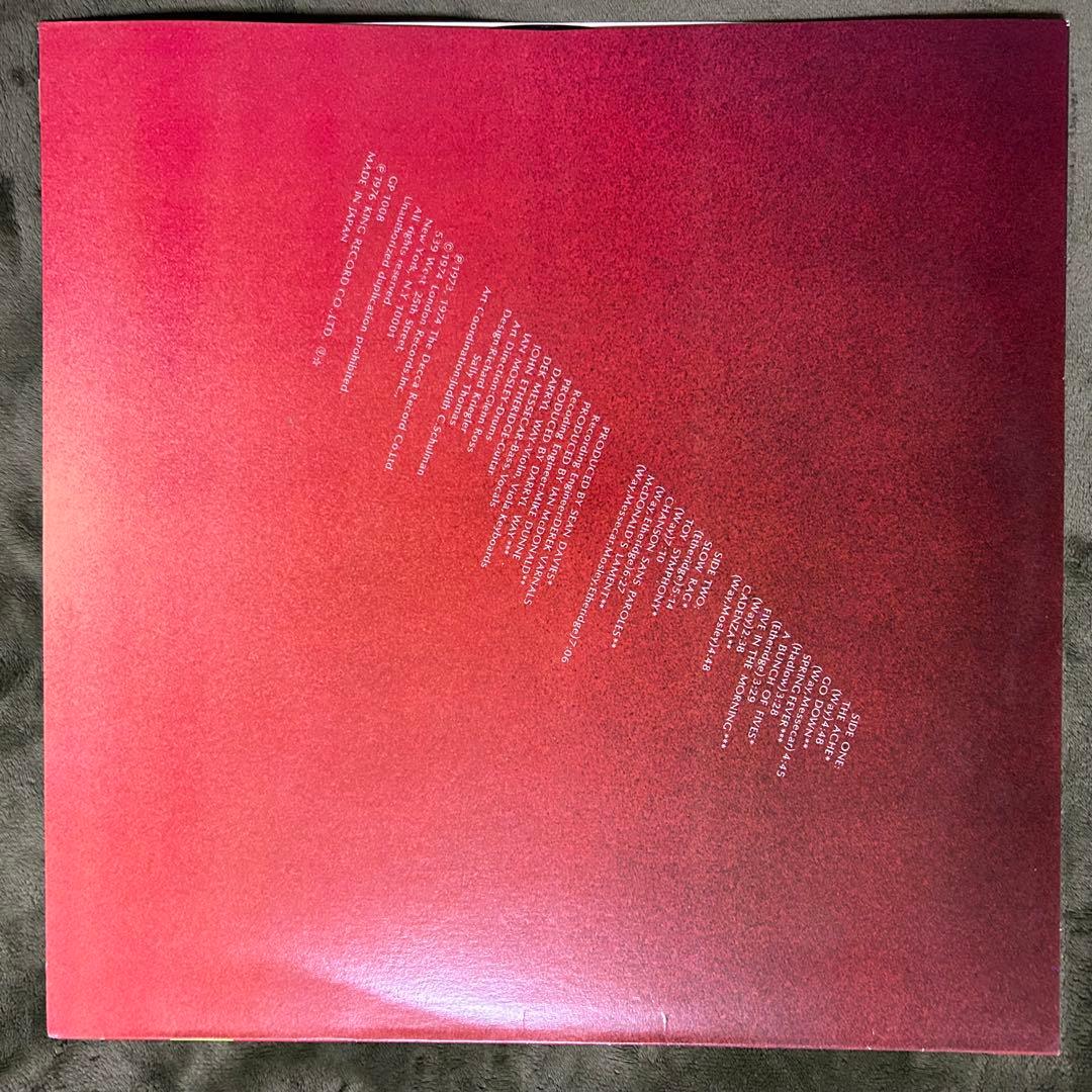 ［珍盤］DARRYL WAY'S WOLF LPレコード　プログレ　ロック