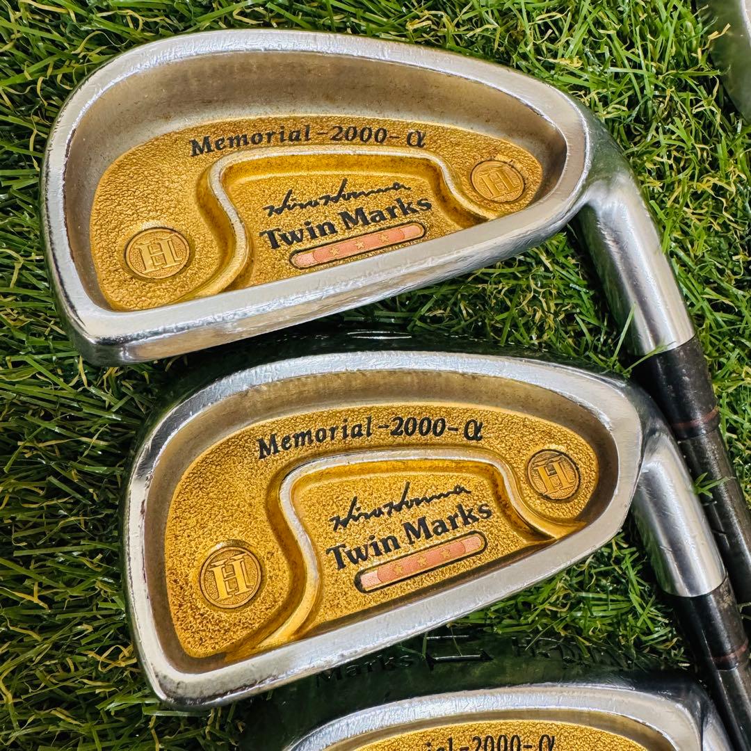 【高級】twin marks Memorial 2000-α アイアンセット