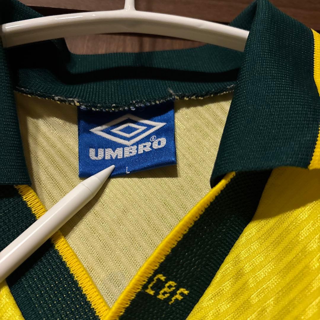 UMBRO ブラジル代表 シャツ L