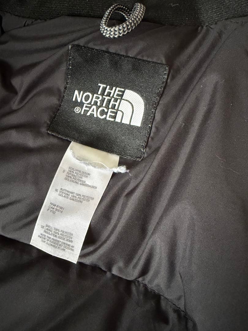 THE NORTH FACE ダウンベスト 黒 600 レアアイテム 値下げ
