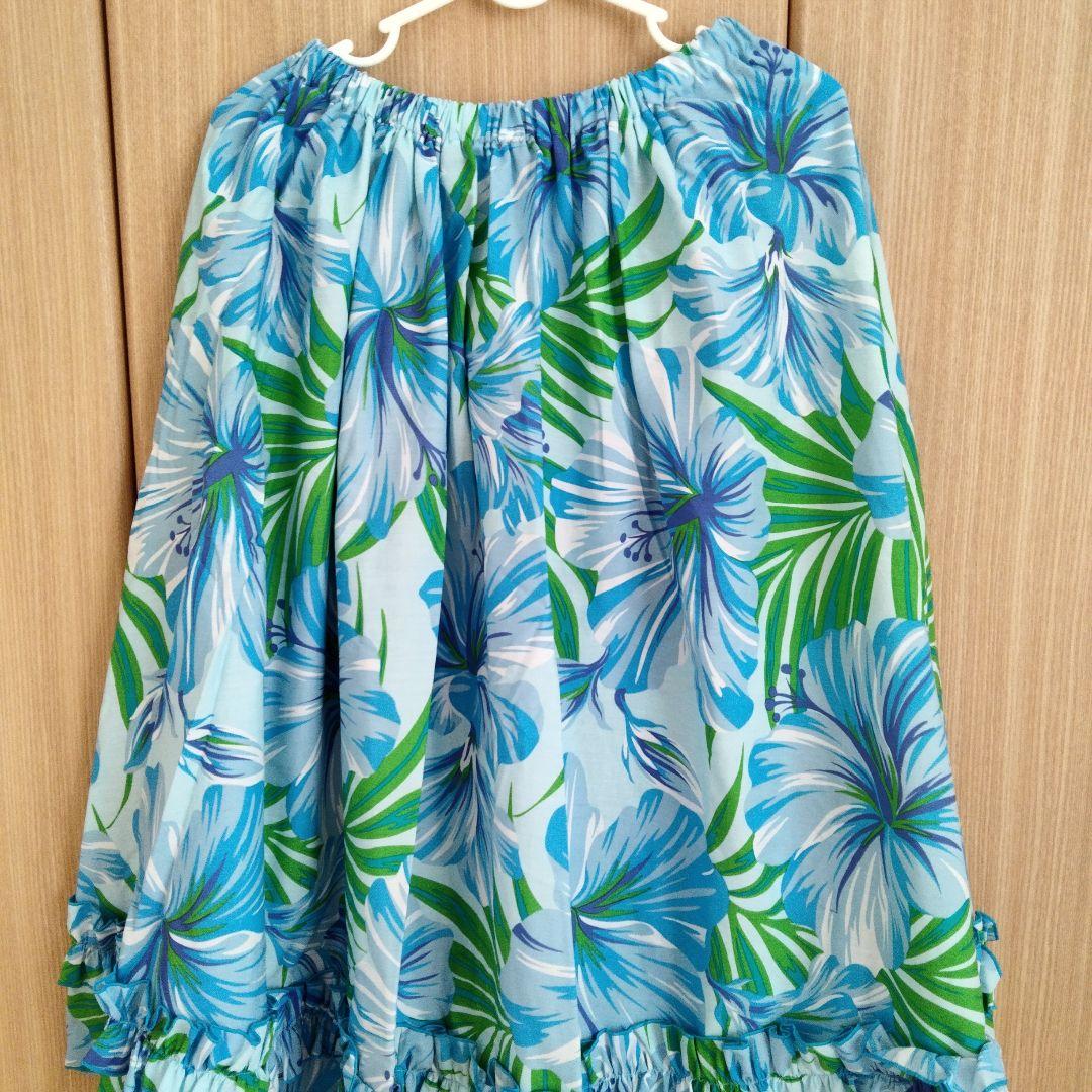 フラダンス　上下セット　アロハスタンダード　　スカート　トップス　ドレス　衣装