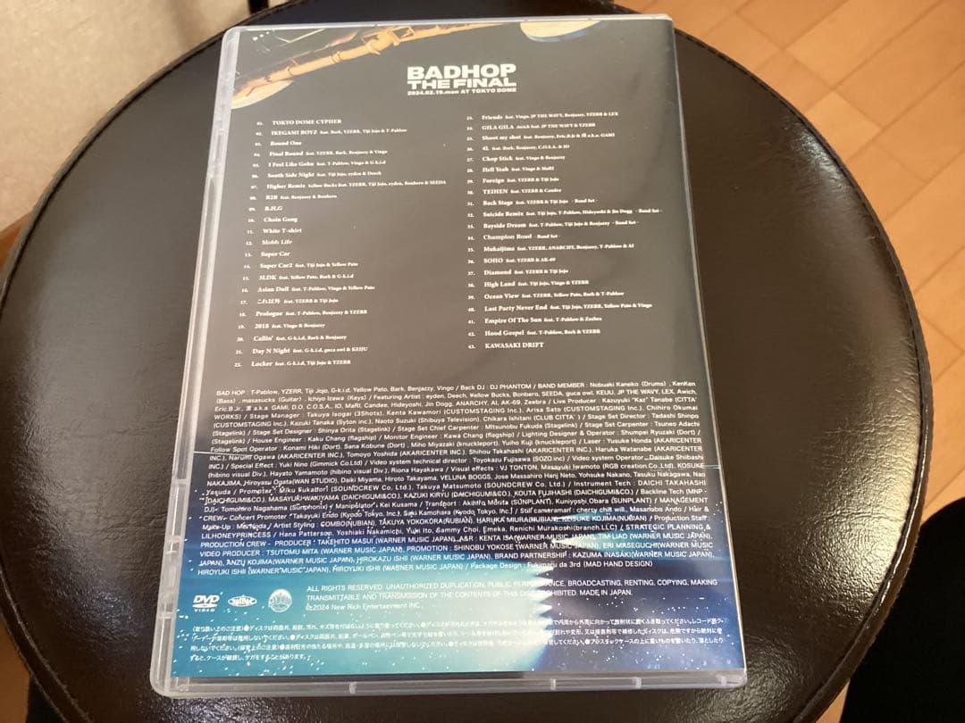ミュージック badhoo thefinal DVD