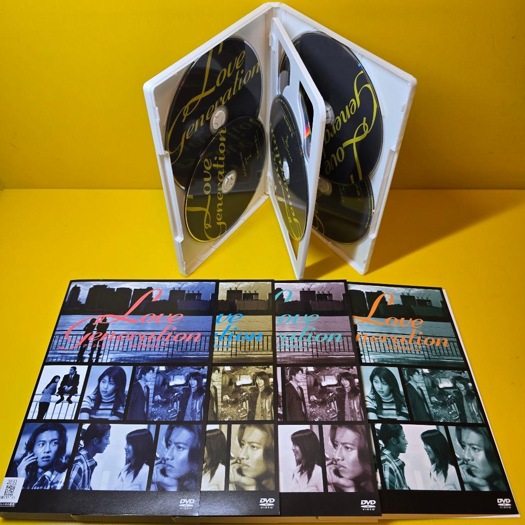 新品ケース交換済み　ラブ ジェネレーション DVD 全6巻