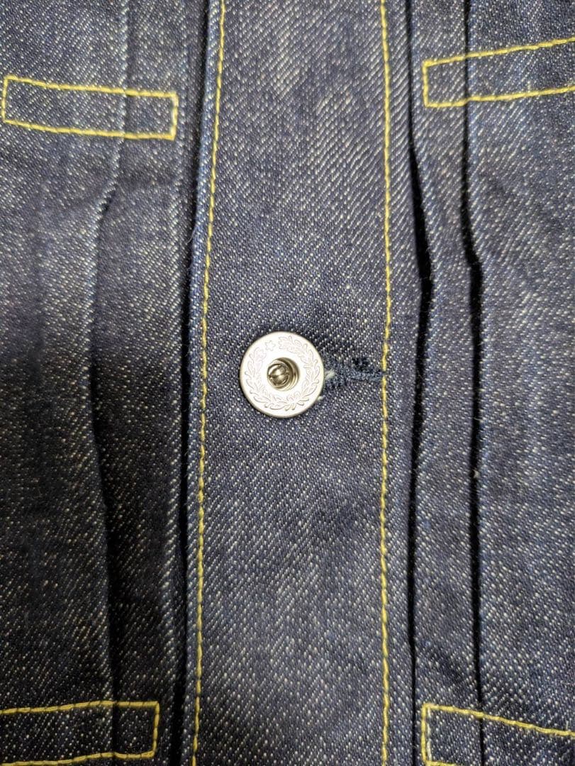 大戦仕様　デニムジャケット　カスタム