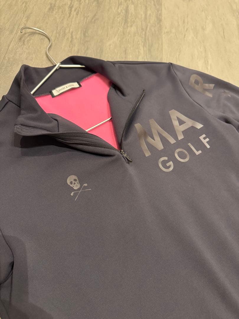 ✨ MARK & LONAハーフジップ 　　長袖ゴルフウェア