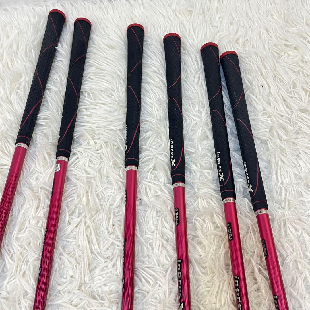 ヤマハ インプレスX D202 アイアン6本セット レディースゴルフ 初心者