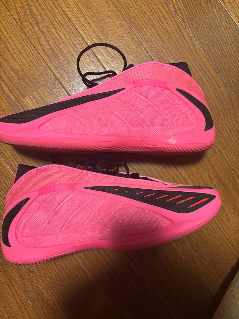 ピンク/黒 バスケットシューズ AE2