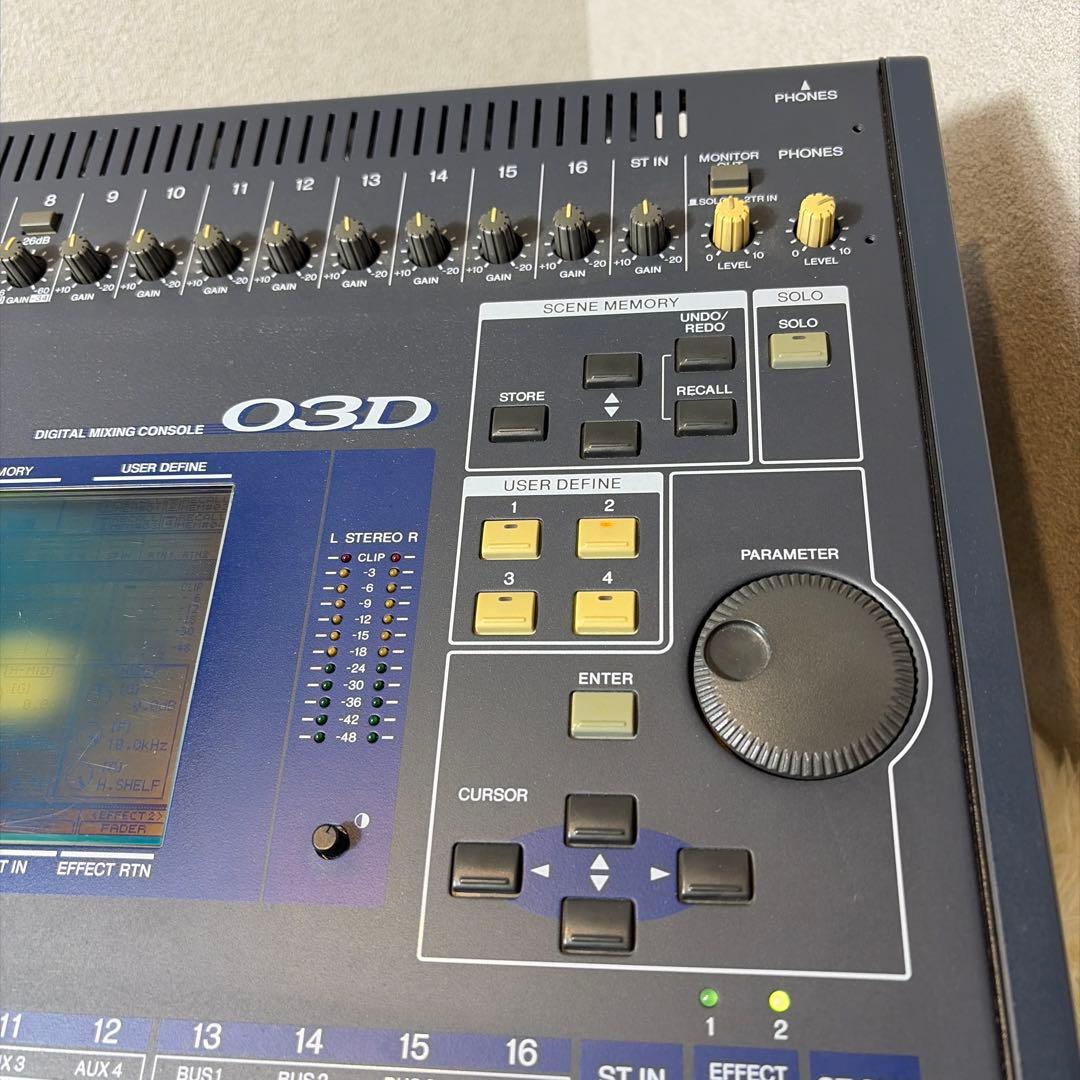 【美品】YAMAHA 03D デジタルミキサー デジタルミキシングコンソール