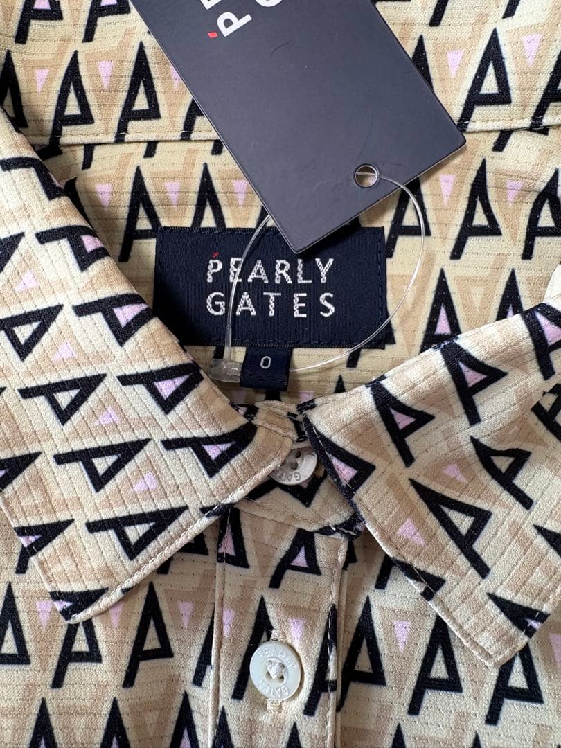 PEARLY GATES ✴︎半袖ポロ✴︎レディースSIZE 0✴︎新品タグ付