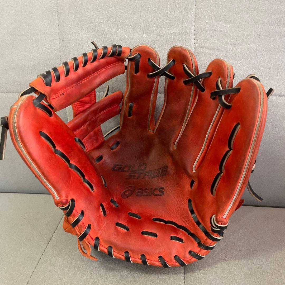 アシックス 軟式グローブ 内野手用