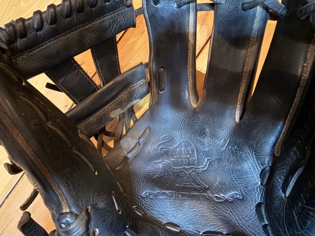 ローリングス　硬式グローブ　内野手用　高校野球対応　中古3点セット