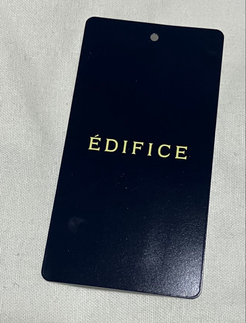 【EDIFICE】シープスキンレザー/シャツジャケット/Lサイズ