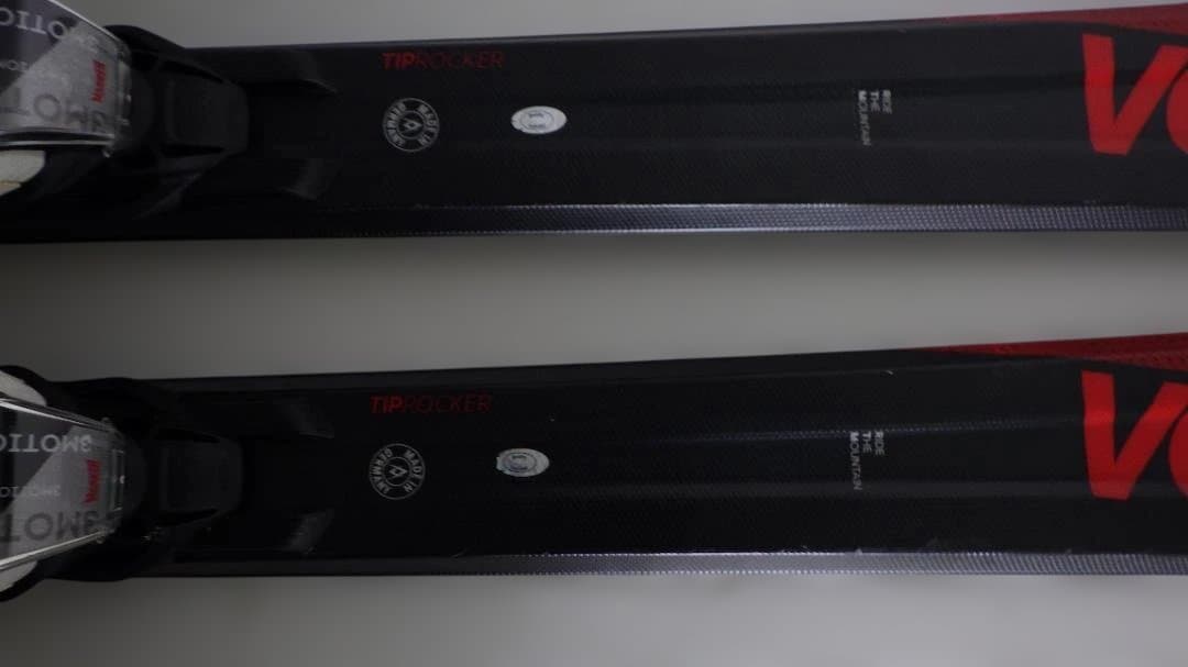 VOLKL RTM TIP ROCKER 173 カーボンスキー板 黒/赤 訳有