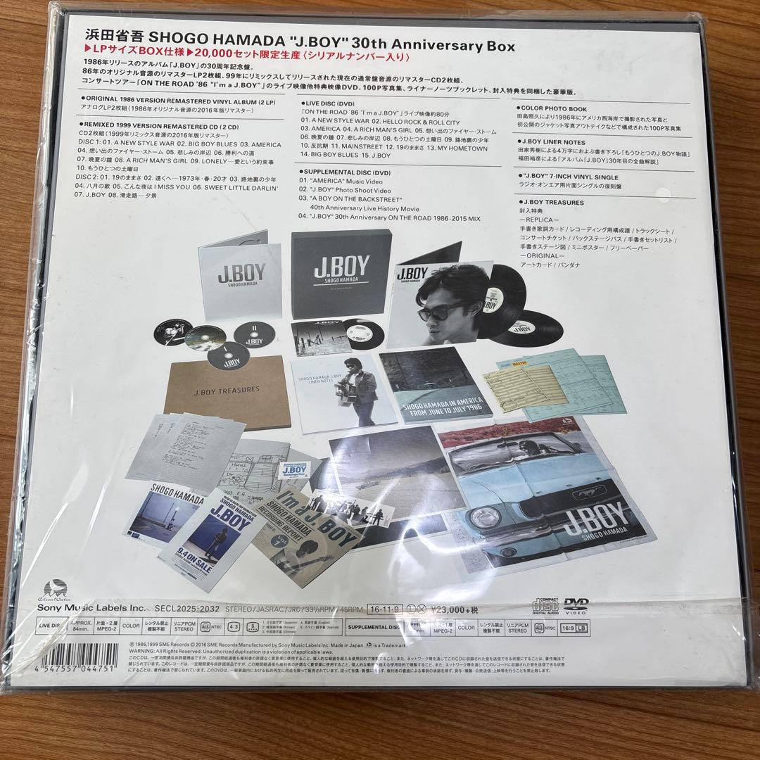 \\"J.BOY\\"30th Anniversary Box 新品未開封
