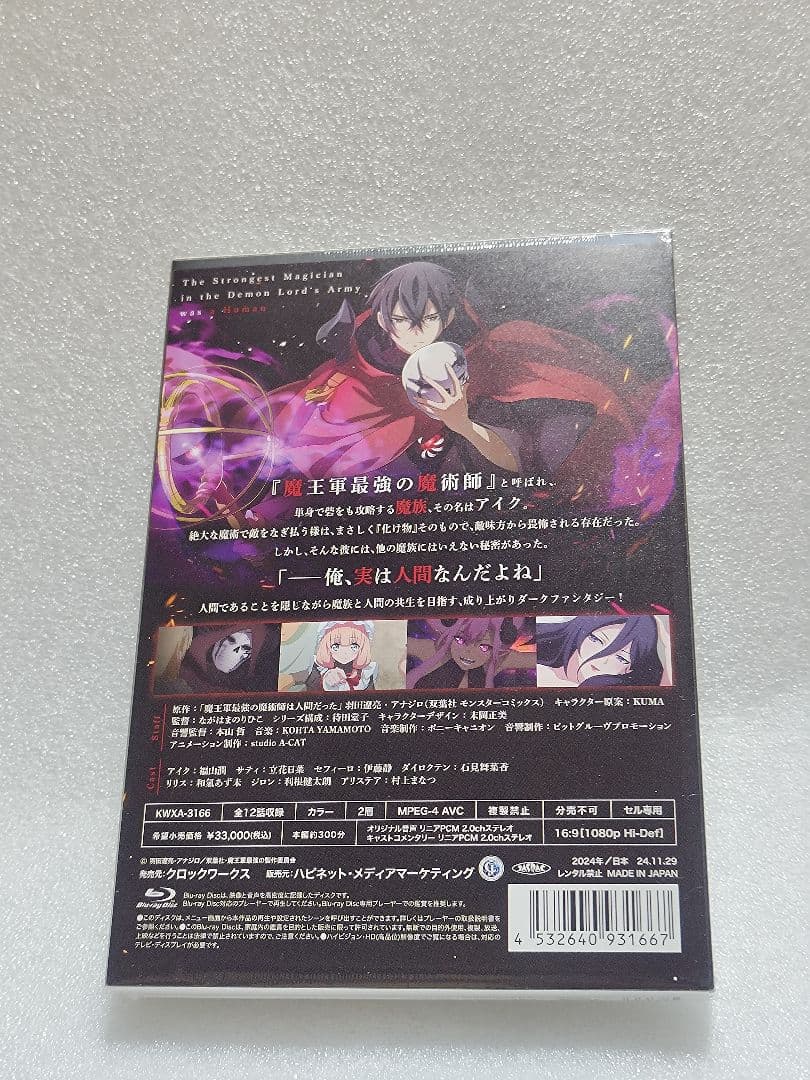 魔王軍最強の魔術師は人間だった Blu-ray BOX〈2枚組〉