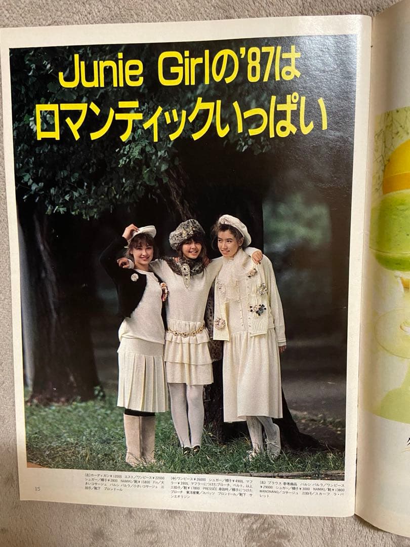 Junie 1987年1月号