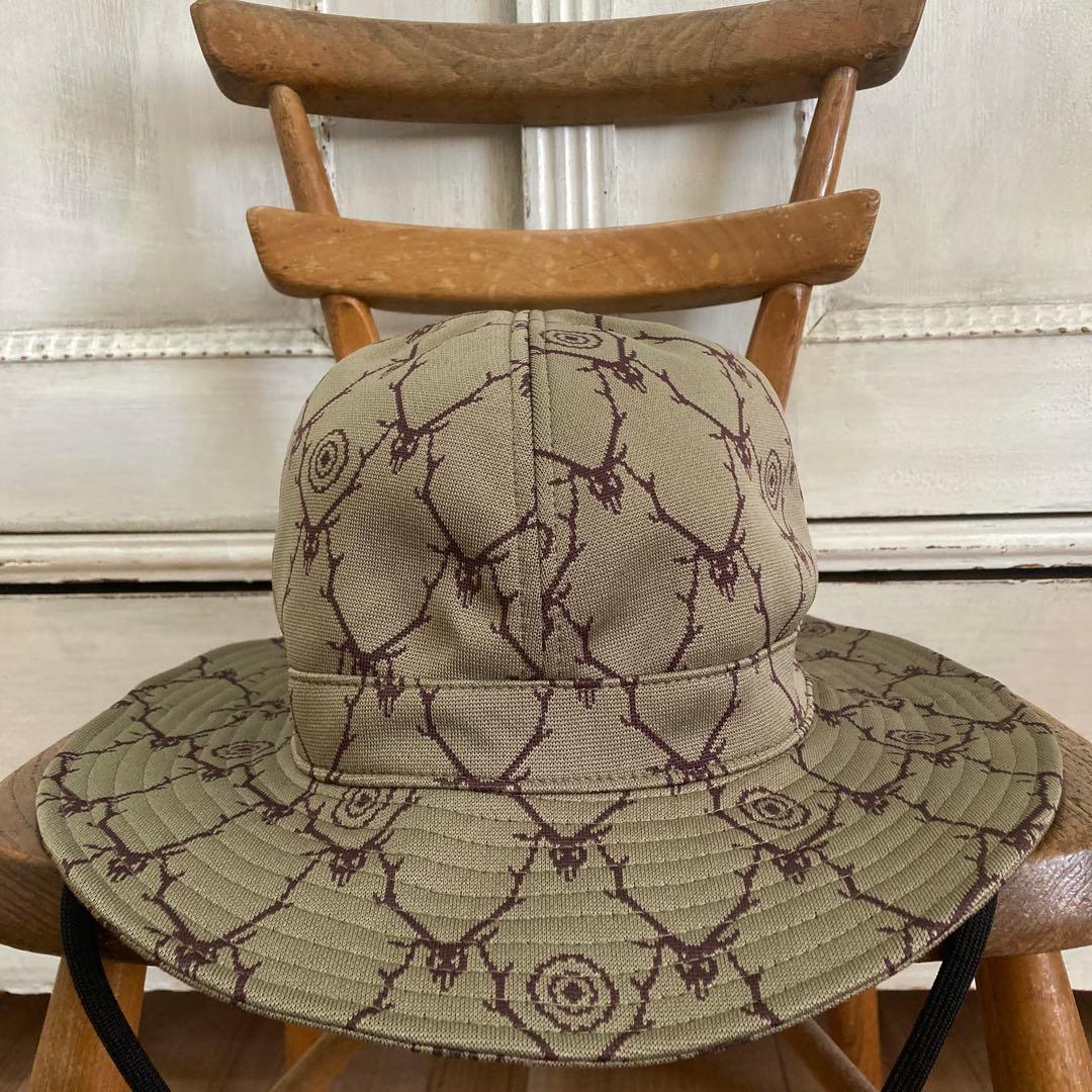 美品 South2 West8 ハット L ベージュ 総柄
