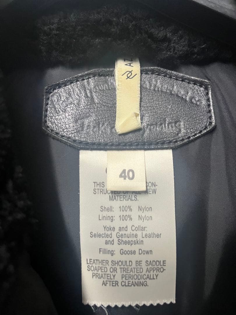 ロッキーマウンテン　✖️ ジュンハシモト ダウンベスト ブラック 40サイズ